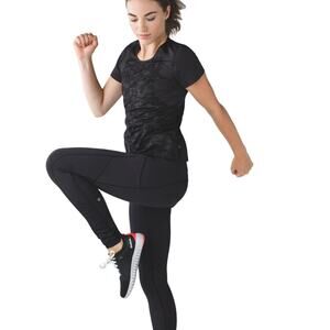 Lululemon Speed Tight III Mesh Running Full Length 30" Legging Size 4